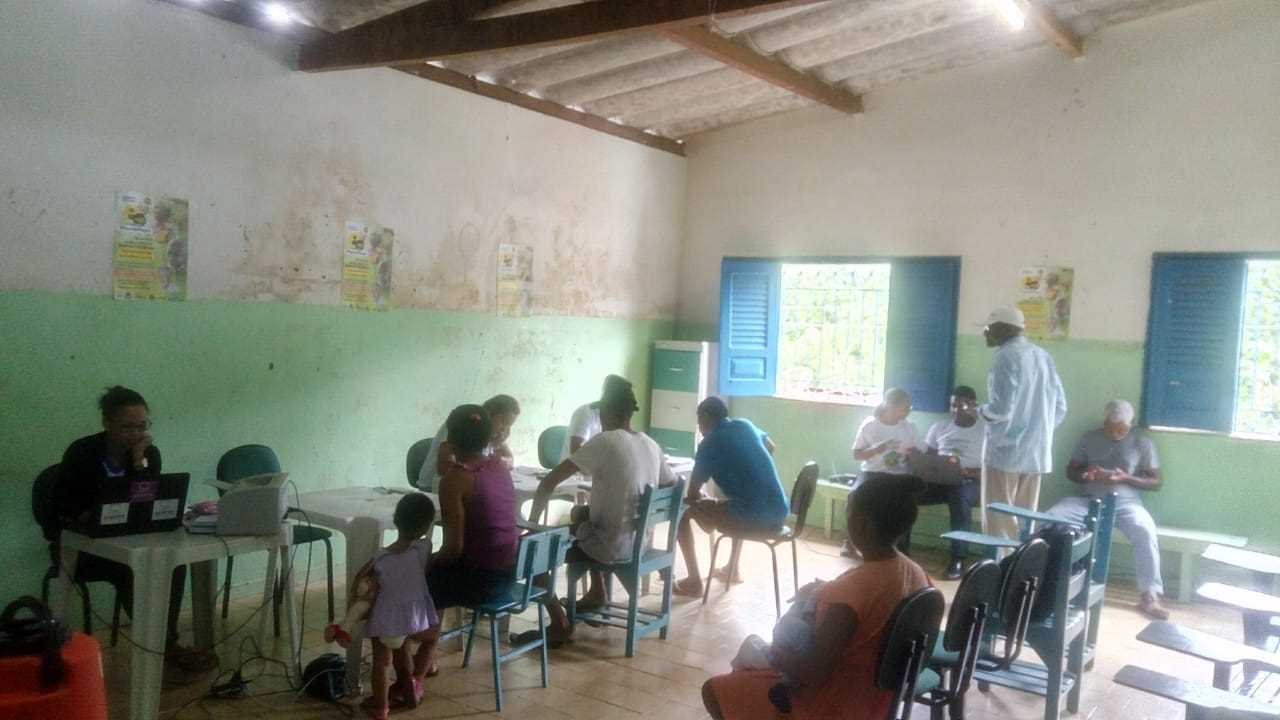 Secretaria de Assistência Social leva atendimento Itinerante ao Povoado do Novo Itamaraty.